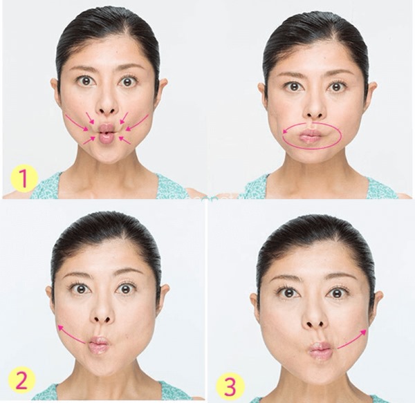 Cara menghilangkan lipatan nasolabial: pengisi, asid hyaluronik, pembetulan kontur, botox dan lipofilling, latihan wajah