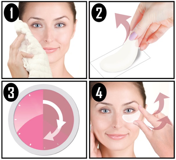Tompok mata - apakah itu, komposisi, cara menggunakannya. Penarafan terbaik: kosmetik Korea, hidrogel, kolagen, emas