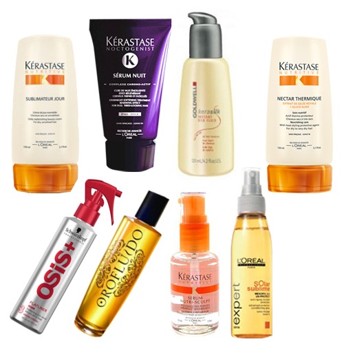 Bảo vệ nhiệt cho tóc khỏi quá trình ủi: xịt, lotion, dầu, kem. Đánh giá các công cụ và đánh giá tốt nhất