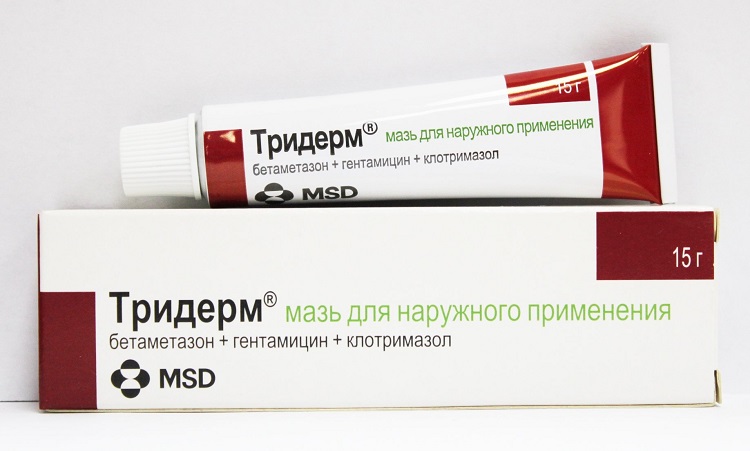 Тридерм. Упутство за употребу. Цена, аналоги, прегледи