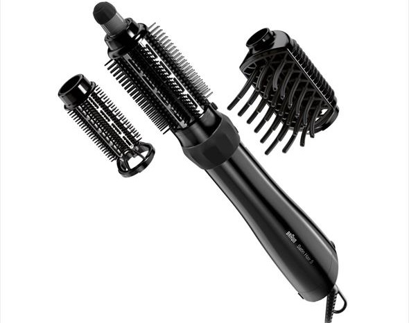 Brashing cho tóc, nó là gì. Lược, máy sấy tóc, lược tạo kiểu. Giá tốt hơn