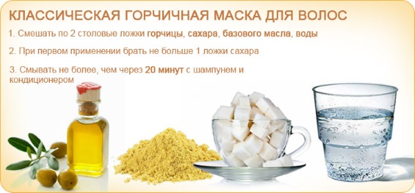 Mặt nạ mù tạt giúp mọc tóc, chắc khỏe, chống rụng tóc. Công thức, quy tắc áp dụng. Nhận xét