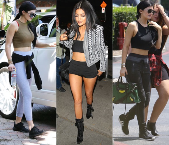 Kylie Jenner trước và sau khi phẫu thuật thẩm mỹ: ảnh không trang điểm, photoshop, mặc áo tắm, khi mang bầu. Bao nhiêu tuổi, chiều cao, các thông số, tiểu sử