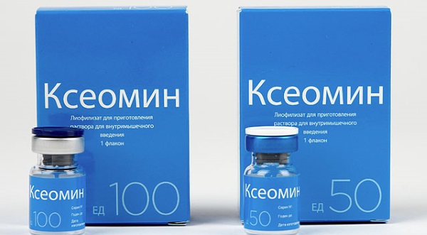 Xeomin.Hướng dẫn sử dụng trong thẩm mỹ, thần kinh. Giá cả, chất tương tự