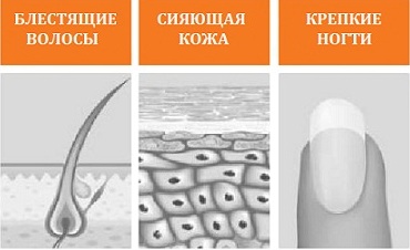 فيتامينات مرز للشعر والأظافر. تعليمات الاستخدام والتكوين والآثار الجانبية والمراجعات