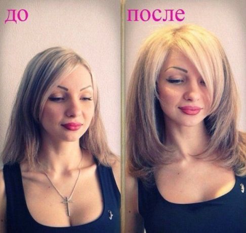 Појачајте косу. Пре и после фотографија, како се ради Буст уп тхе роот волуме, последице поступка
