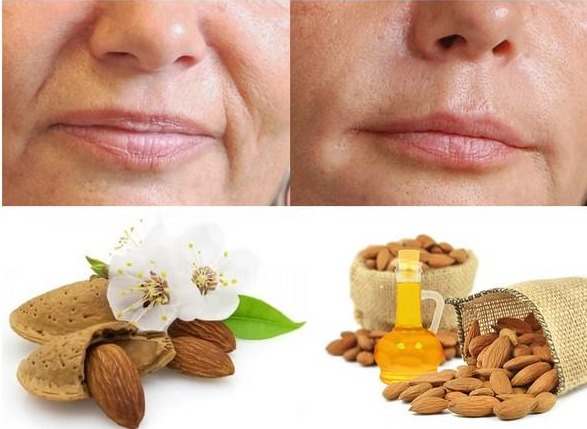Dầu dùng cho mặt chống lại nếp nhăn, đặc tính của chúng: ô liu, hạt lanh, tầm xuân, thầu dầu, đào, long não, hạt mỡ, hạnh nhân, mơ, hắc mai biển, jojoba