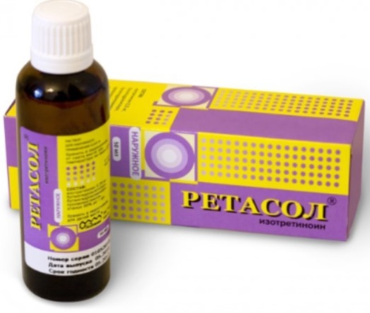 Retinoids tại chỗ, toàn thân, tại chỗ, bên ngoài cho mặt đối với mụn trứng cá, nếp nhăn, mụn trứng cá, bệnh vẩy nến. Viên nén, kem, thuốc mỡ, nước thơm