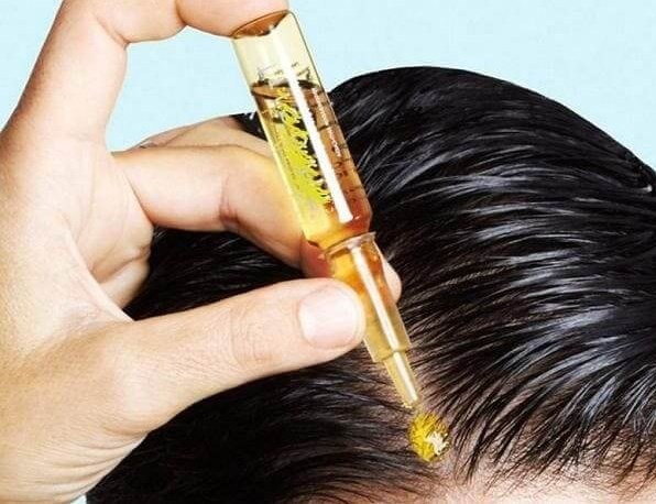 Vitamin dạng ống cho tóc, nicotinic, axit ascorbic, dixon, kerastase. Mặt nạ ở nhà