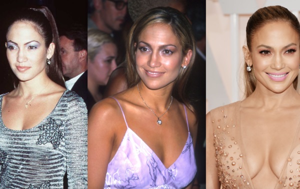 Jennifer Lopez. Ảnh mặc áo tắm, thông số hình thể trước và sau khi phẫu thuật thẩm mỹ