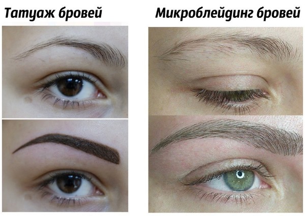Kening serbuk. Apa itu, gambar sebelum dan selepas tatu, teknik semburan, berapa lama ia berlangsung