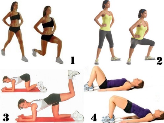 Como reduzir o volume dos quadris, nádegas, nádegas. Um conjunto de exercícios por 2 semanas para meninas