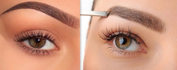 Lông mày phấn. Nó là gì, nó được thực hiện như thế nào, giá của trang điểm vĩnh viễn, microblading, phun xăm. Nhận xét