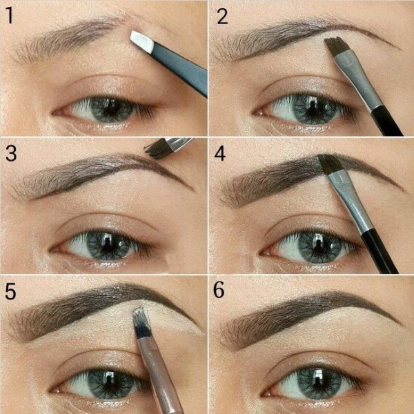 حواجب جميلة. اتجاهات الموضة 2020: microblading ، والتاتو الحيوي ، والمساحيق ، والتصفيح ، والتلوين والبناء ، والتظليل