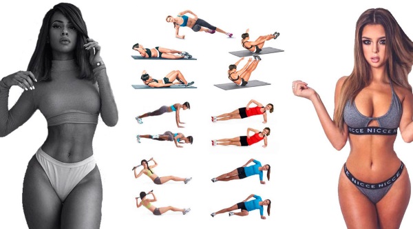 Meninas com uma figura perfeita 90-60-90. Como fazer uma barriga lisa e uma cintura fina