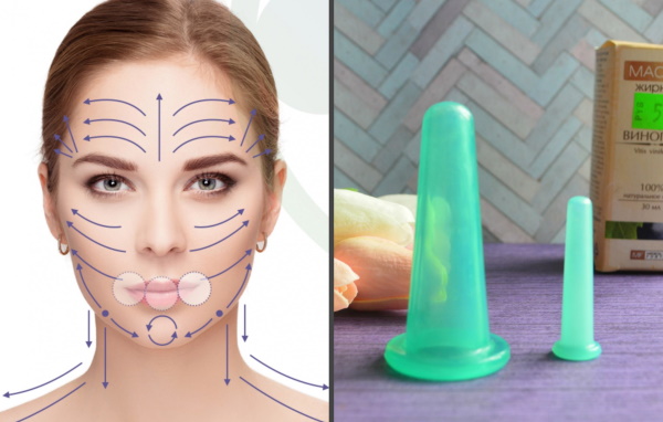 Massage mặt bằng chân không với bờ. Các dòng, cách thực hiện, video