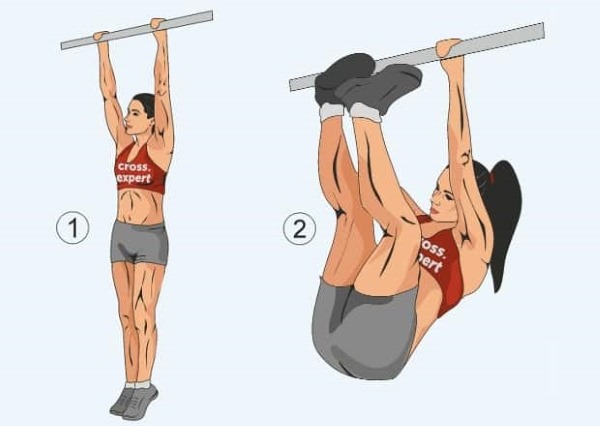 Bài tập kéo xà cho các bạn nữ tập kéo lên