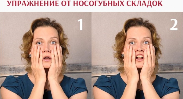 Гимнастика за назолабијалне наборе, вежбе, фластери. Како се отарасити код куће