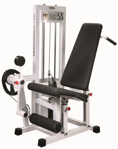 Panjangan dan lenturan kaki di simulator semasa duduk, berbaring, di dalam mesin. Latihan, teknik, otot mana yang berfungsi