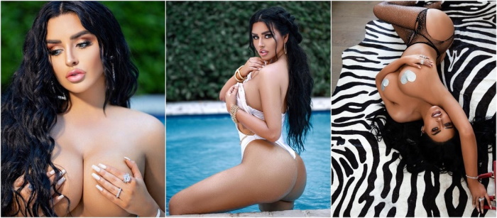 أبيجيل راتشفورد. الصورة في الملابس الداخلية ، بدون مكياج ، قبل وبعد عمليات التجميل ، الطول ، الوزن للنموذج