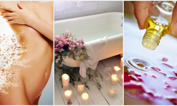 Tắm giảm béo tại nhà bằng soda, muối, giấm, mù tạt, sữa, magie. Công thức, kết quả