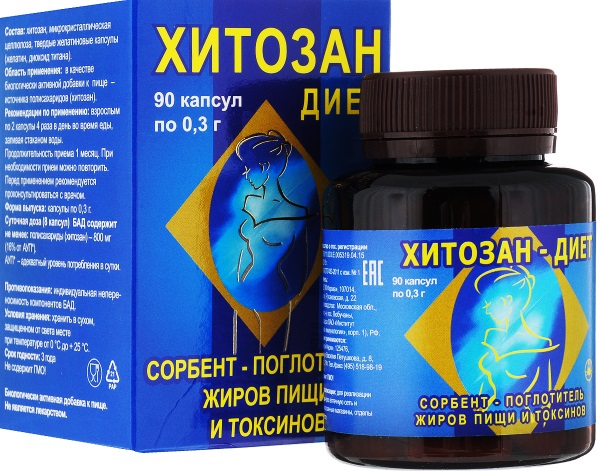 Chitosan Evalar สำหรับการลดน้ำหนัก รีวิวราคาคำแนะนำการใช้วิธีทานยา
