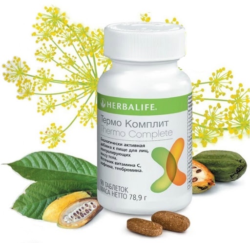 Thermo Complete Herbalife. Nhận xét, hướng dẫn sử dụng, thành phần, giá cả