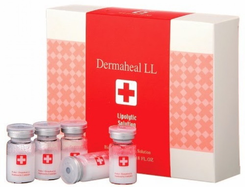 Dermaheal LL (Dermahil LL) phân giải mỡ. Đánh giá, giá cả, hình ảnh trước và sau