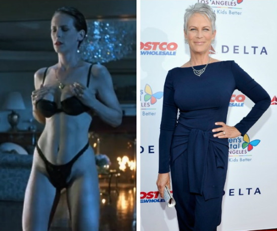 Jamie Lee Curtis. Những bức ảnh đang hot thời trẻ hiện nay trong trang phục áo tắm bằng nhựa