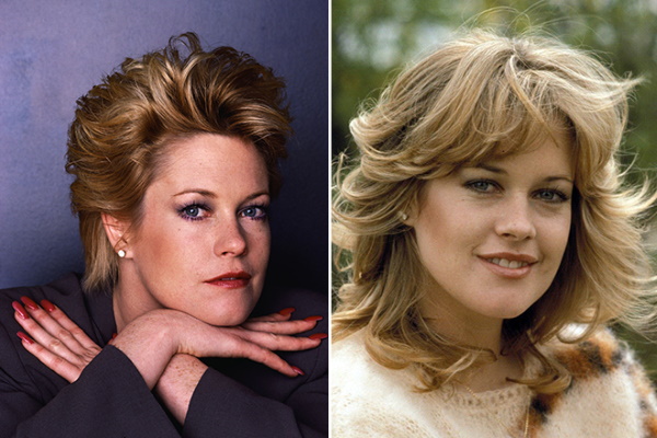 Melanie Griffith. Hình ảnh thời trẻ và bây giờ, trước và sau khi phẫu thuật thẩm mỹ, tiểu sử