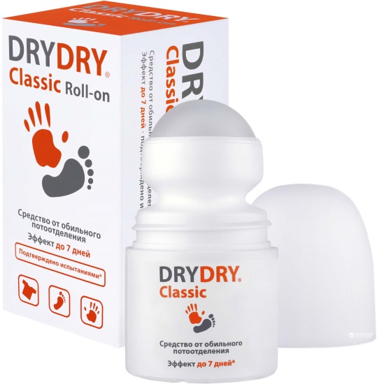 Deodoran Dry Control Forte, Extra Forte. Ulasan doktor, arahan penggunaan