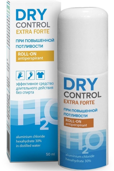 Deodoran Dry Control Forte, Extra Forte. Ulasan doktor, arahan penggunaan