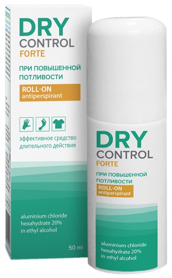 Deodoran Dry Control Forte, Extra Forte. Ulasan doktor, arahan penggunaan