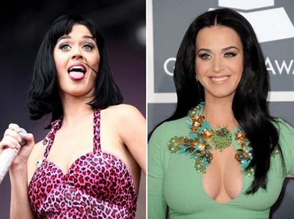 Katy Perry. ภาพถ่ายกำลังฮอตในชุดว่ายน้ำไม่ต้องแต่งหน้าก่อนและหลังการทำศัลยกรรมชีวประวัติชีวิตส่วนตัว