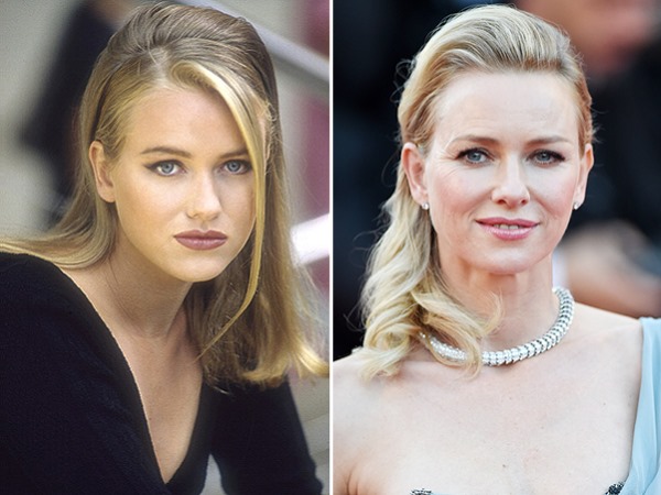 Naomi watts. Hình ảnh nóng bỏng trong trang phục áo tắm thời trẻ, trước và sau phẫu thuật thẩm mỹ