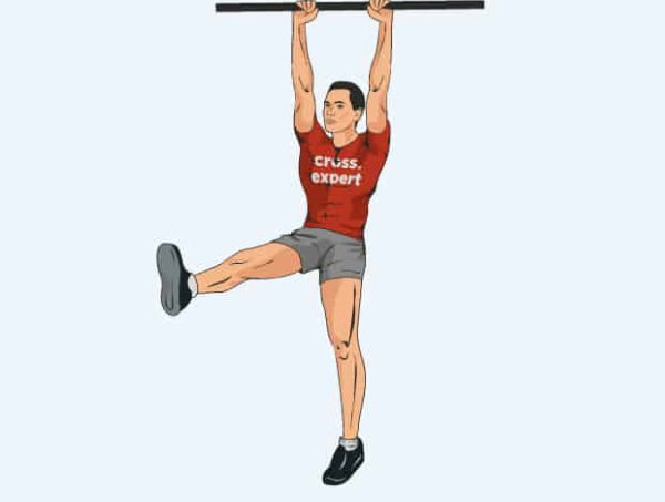 Menaikkan kaki pada palang mendatar. Apa otot berfungsi, faedah, kemudaratan, program, teknik
