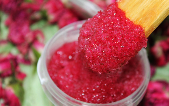 Scrub badan anti selulit. Resipi buatan sendiri