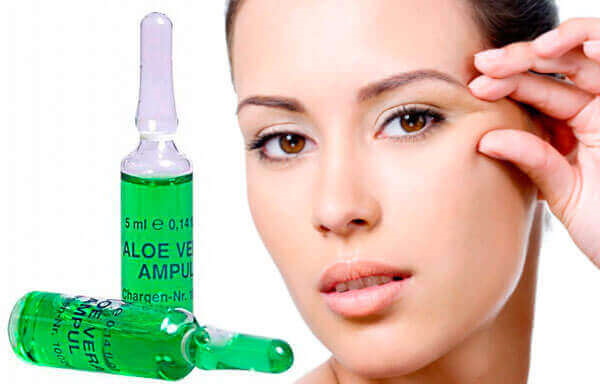 Ekstrak aloe dalam ampul. Permohonan dalam kosmetologi, harga