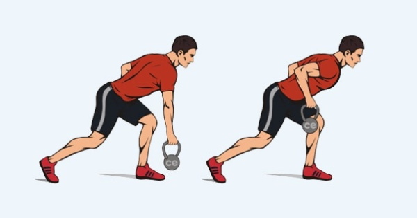 แบบฝึกหัดกับ kettlebells คอมเพล็กซ์พื้นฐานสำหรับผู้เริ่มต้น